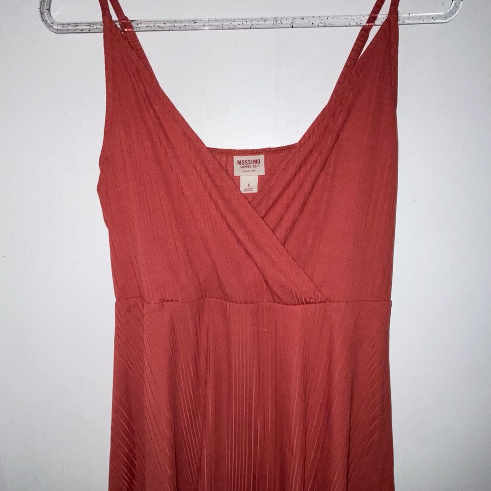 Coral dress